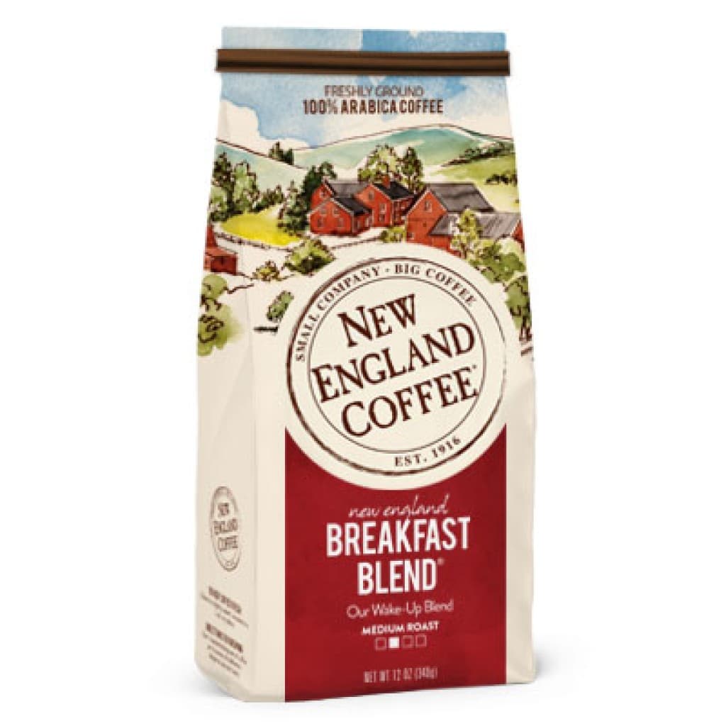 New England Coffee Breakfast Blend — 12 oz Medium Roast