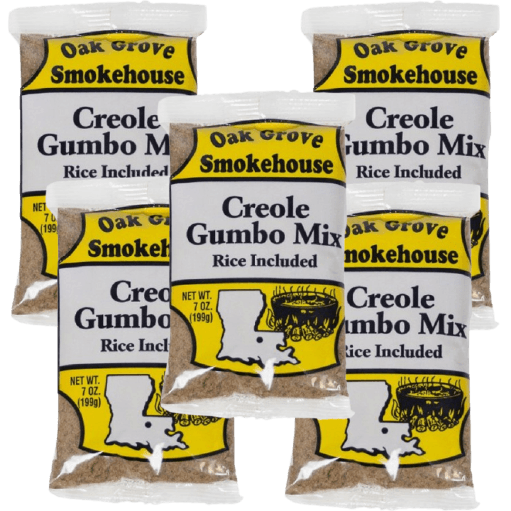 Oak Grove Creole Gumbo Mix with Rice 7 oz — Pack of 5
