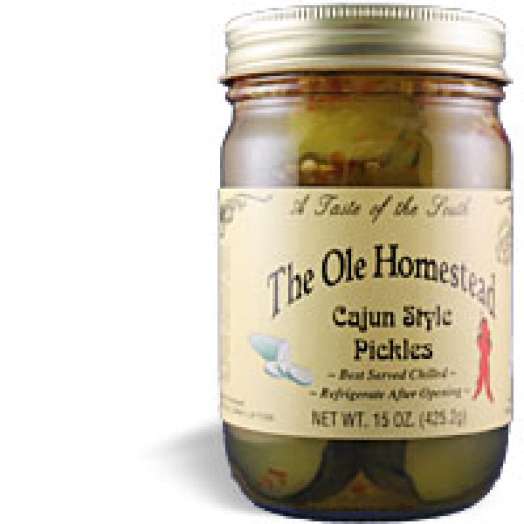 Ole Homestead Cajun Style Pickles — Crisp & Tangy