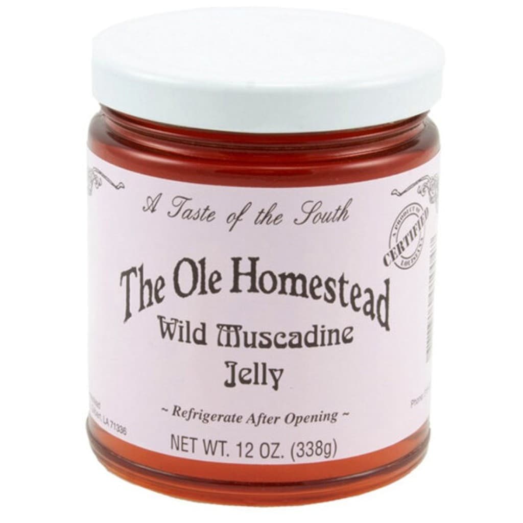 Ole Homestead Wild Muscadine Jelly 12 oz