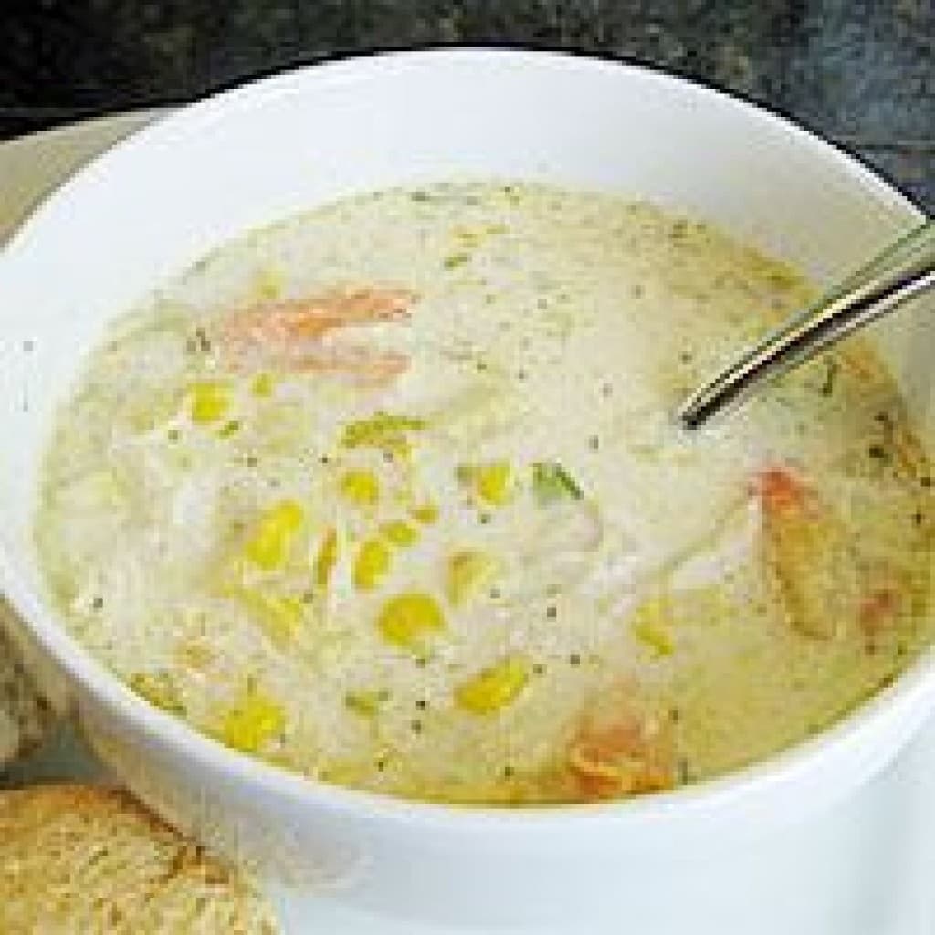 Poupart's Corn & Crab Bisque (32 oz Boil‑in‑Bag)