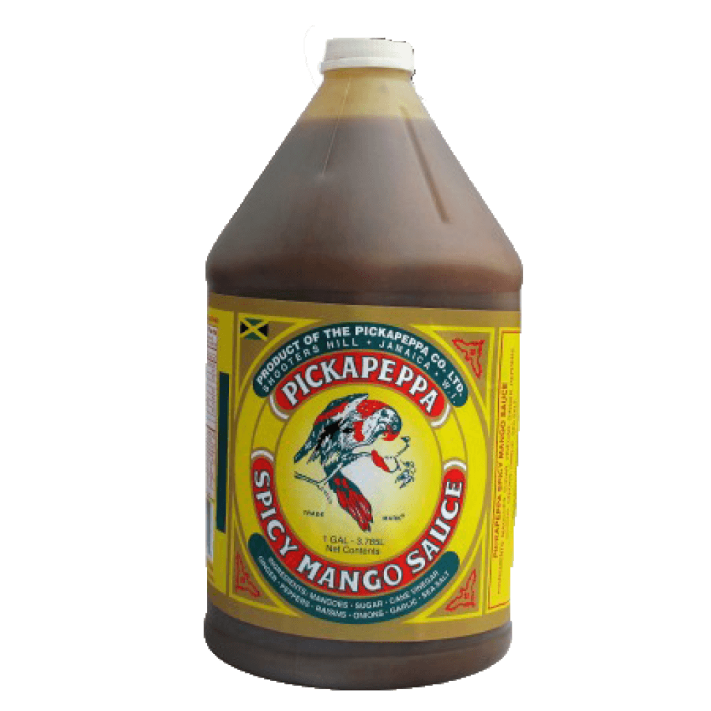 Pickapeppa Spicy Mango Sauce 1 Gallon Jug