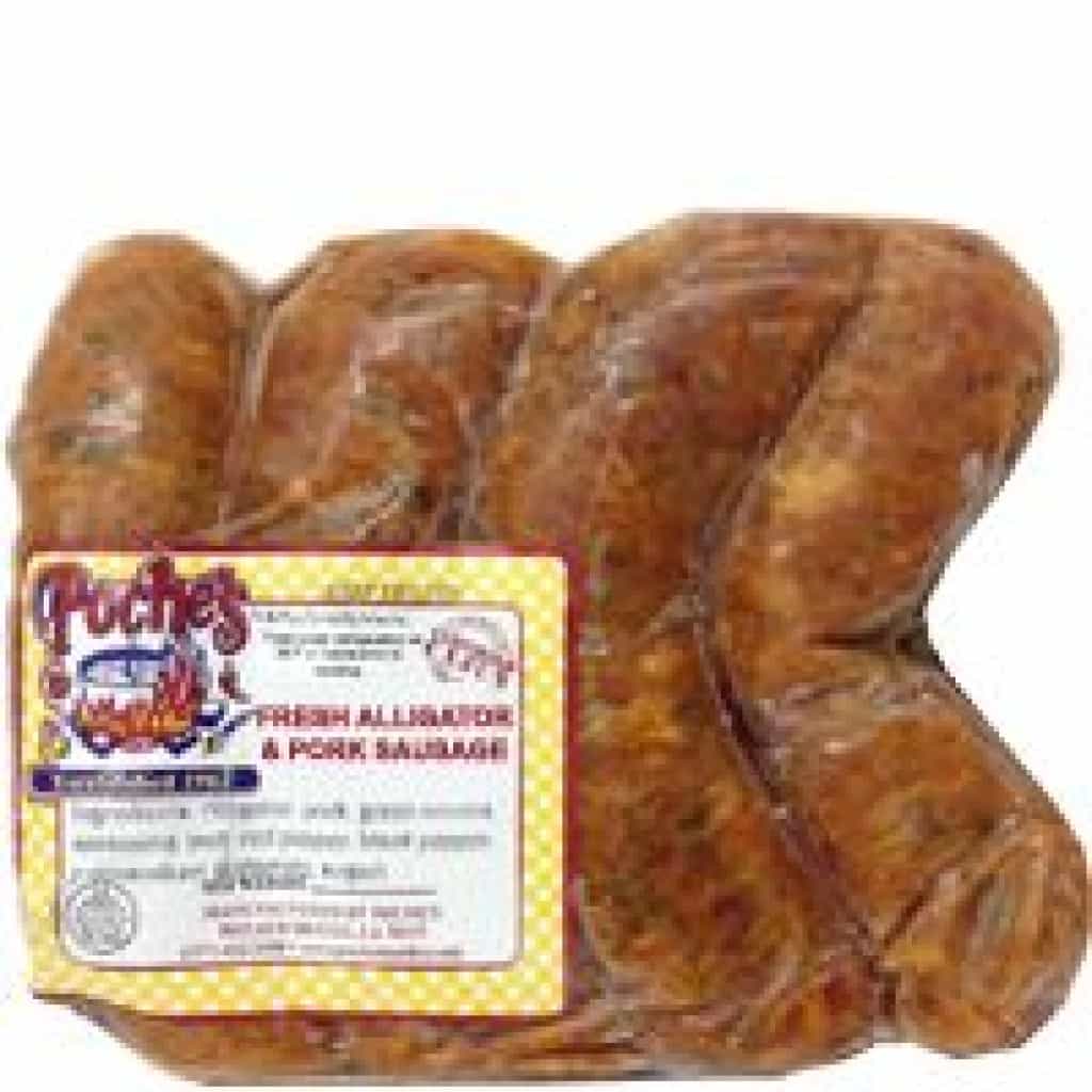 POCHE'S Fresh Alligator & Pork Sausage, 16 oz Pack