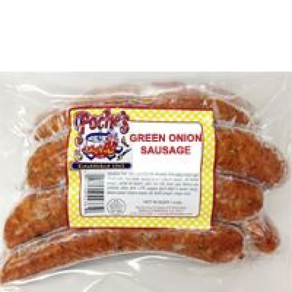 POCHE'S Green Onion Sausage, 16 oz Pack
