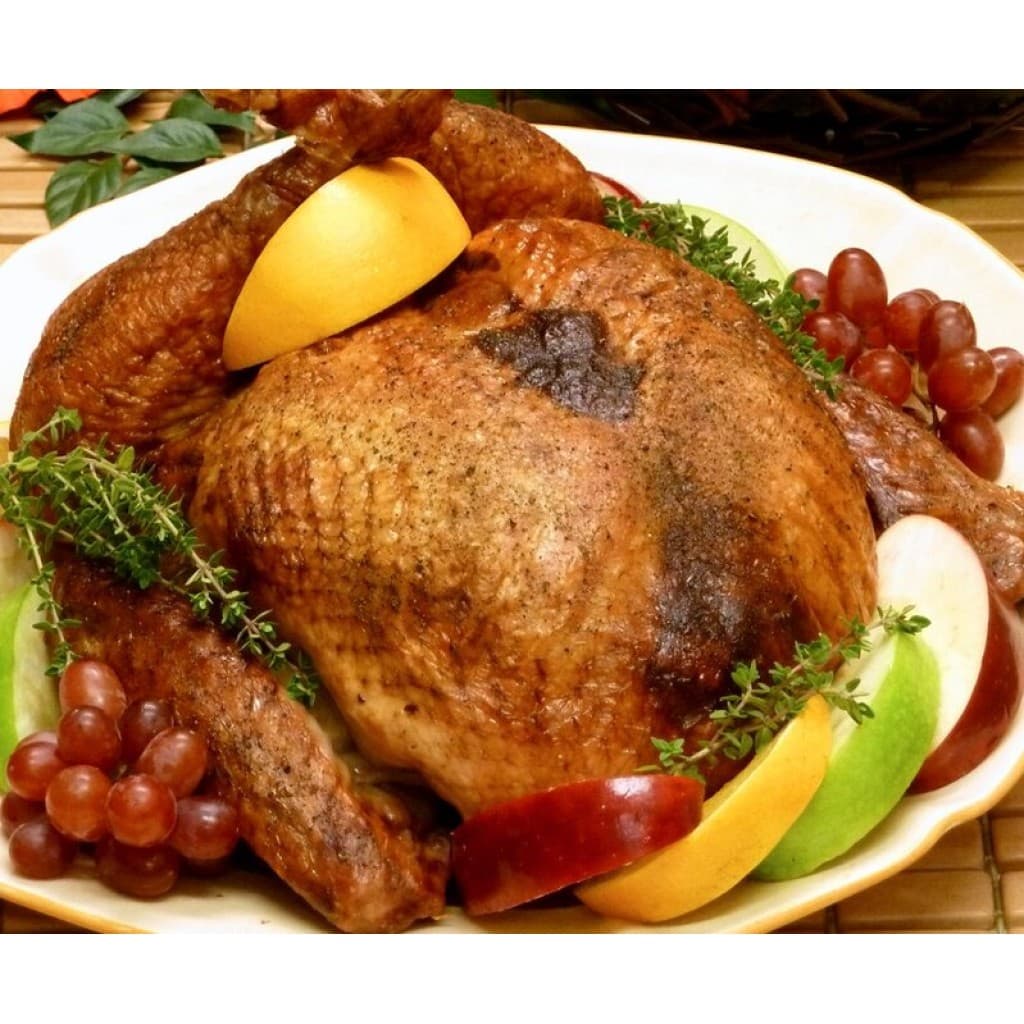 Poche's Partially Deboned Turkey with Crawfish Stuffing