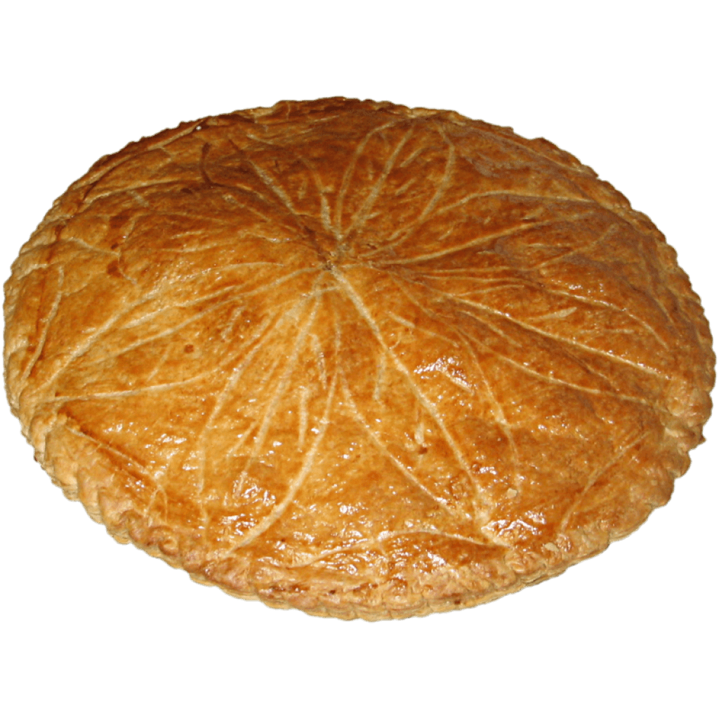 Poupart's Traditional Almond Marzipan King Cake (4 lb)