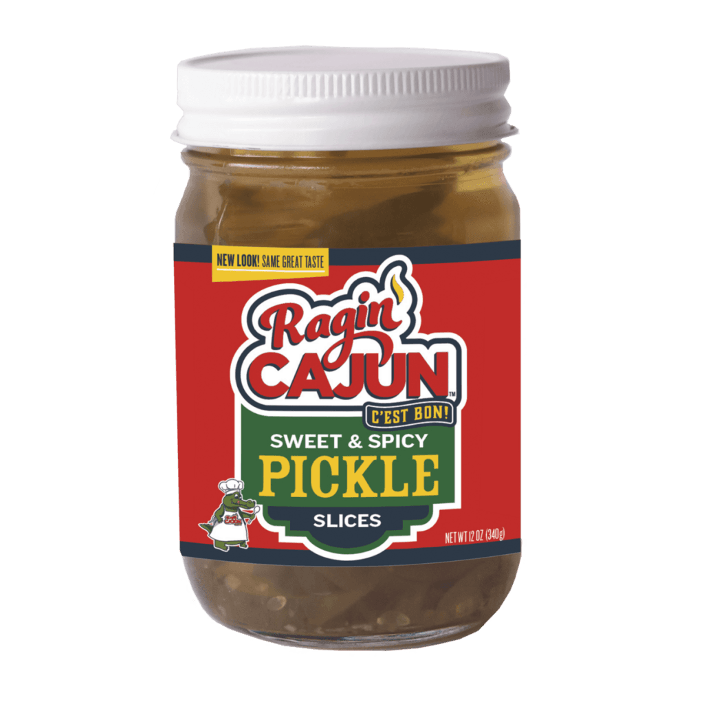 Ragin Cajun Sweet & Spicy Pickle Slices — 12 oz