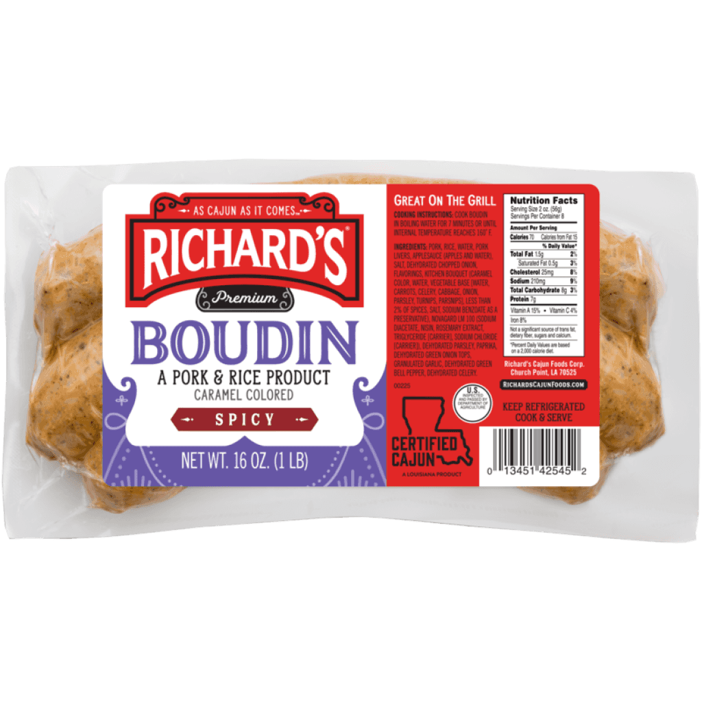 Richard's Spicy Pork Boudin Link