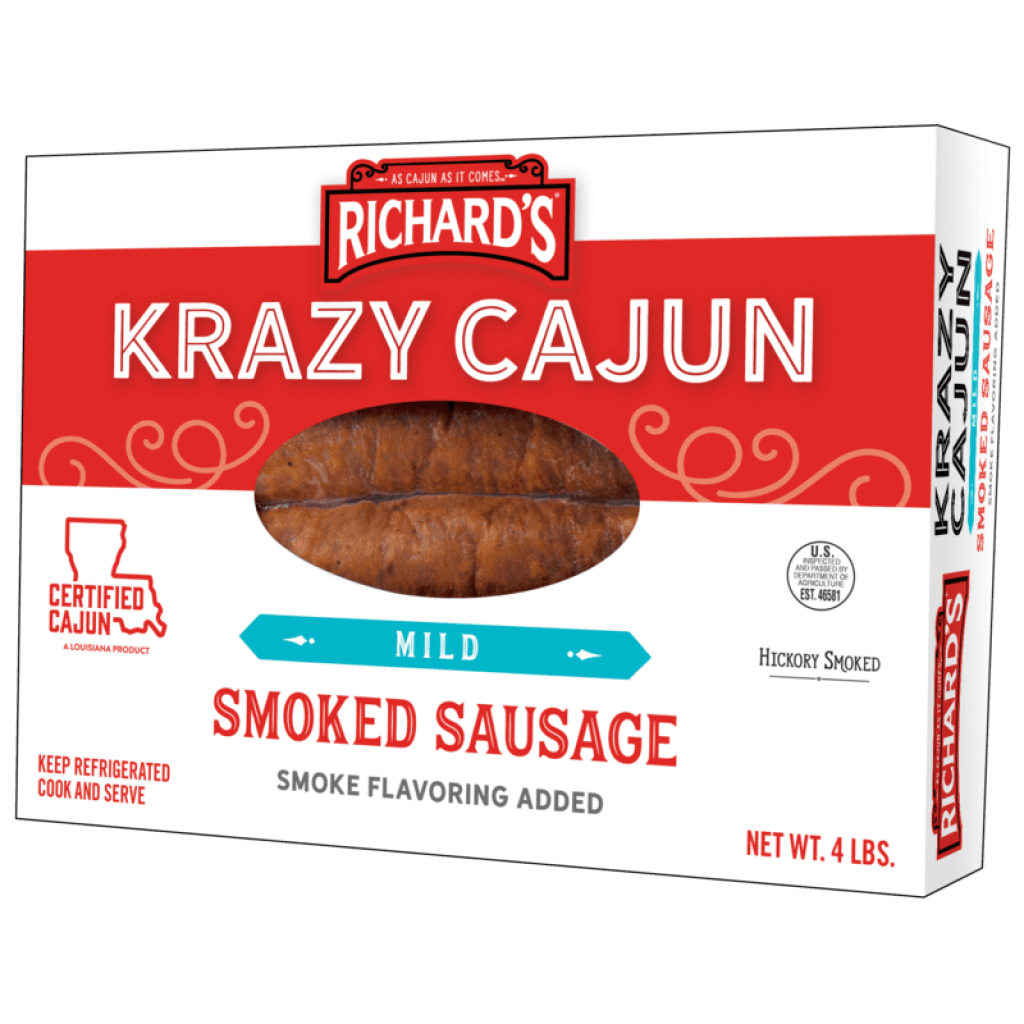 Richard's Mild Smoked Sausage 4 lb Value Pack