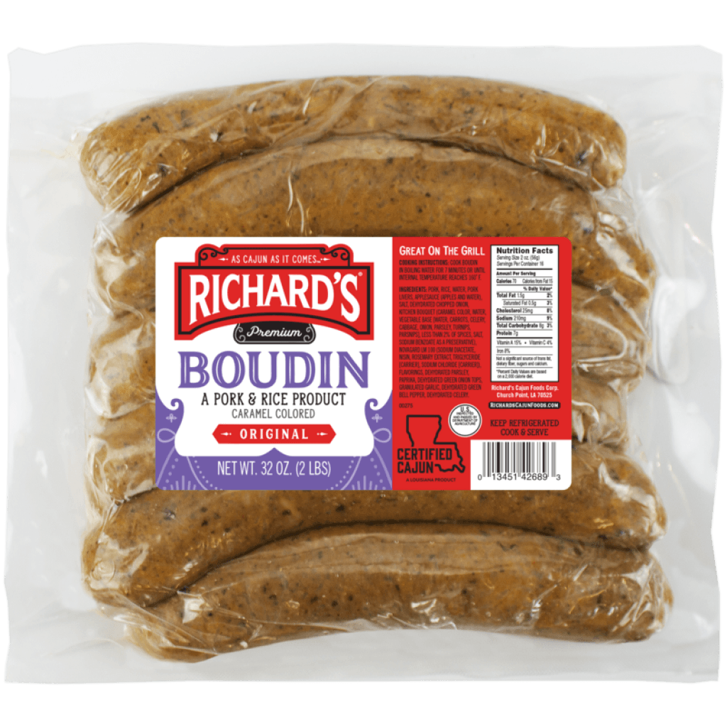 Richard's Regular Boudin Family Pack — 32 oz
