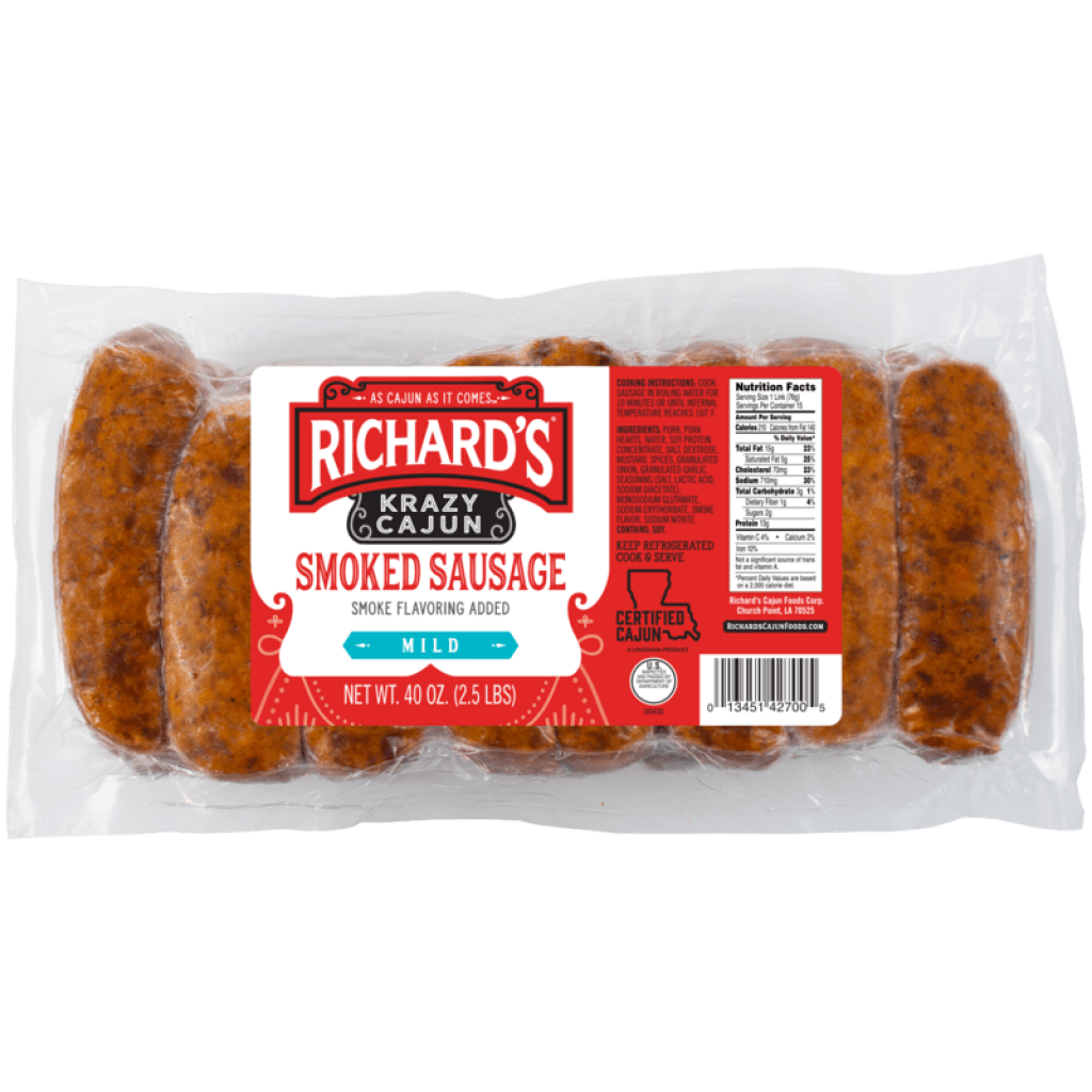 Richard's Smoked Pork Mild Links — 2 lb (32 oz)