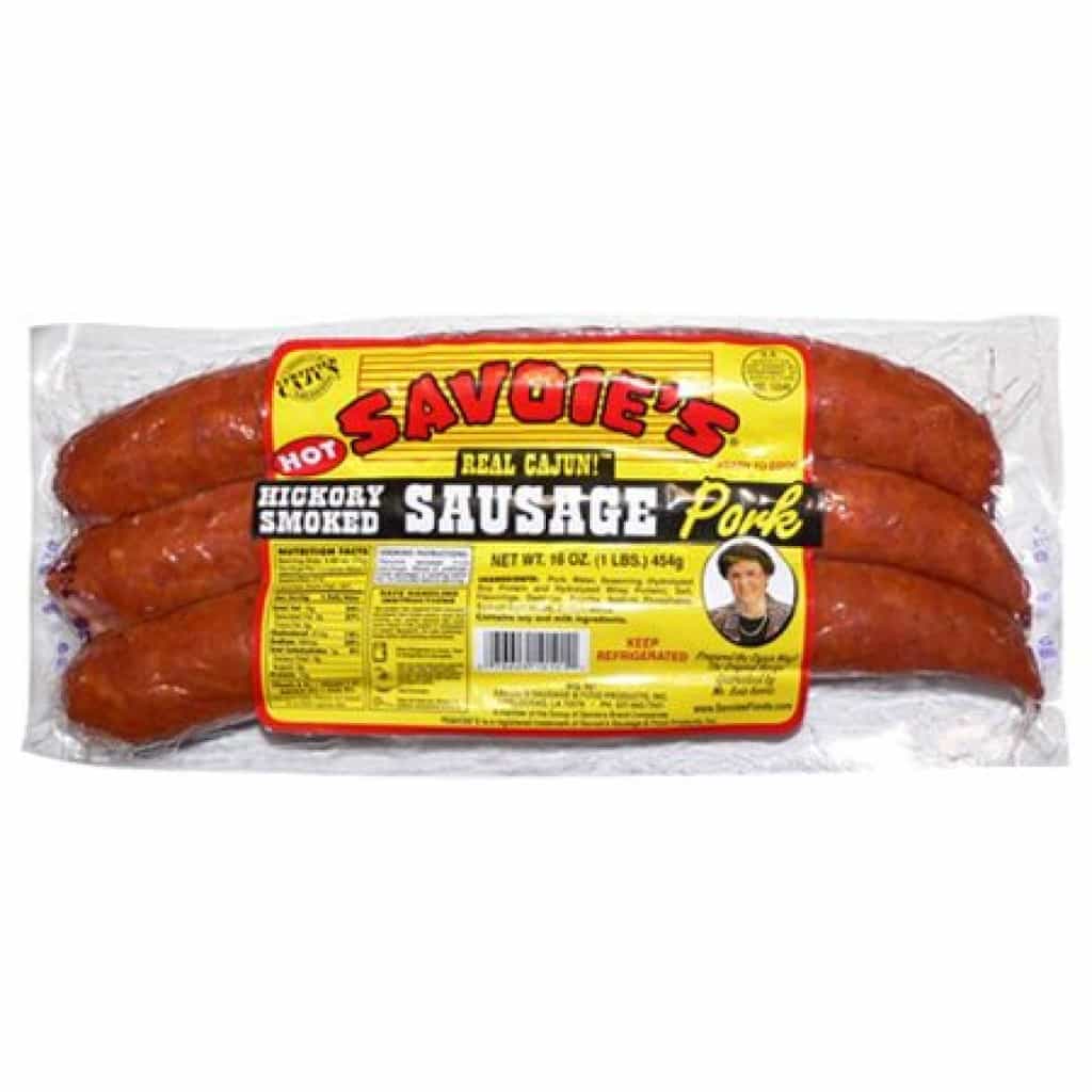 Savoie's Hot Pork Smoked Sausage