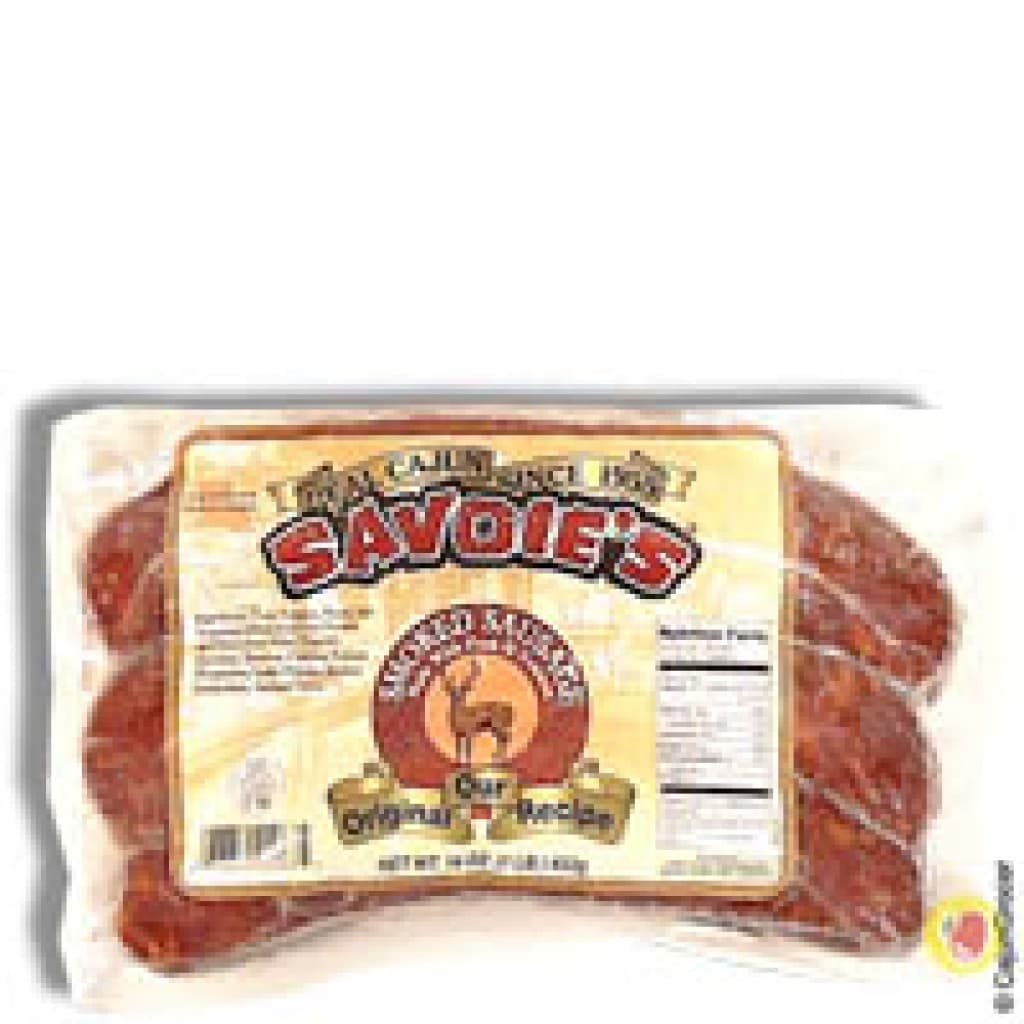 Savoie's Venison & Pork Smoked Sausage 16 oz