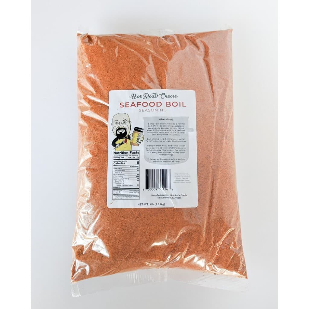 Hot Rods Creole Seafood Boil Seasoning — 4 lb sack