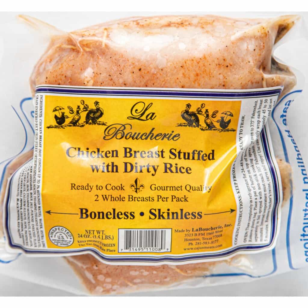 La Boucherie Dirty Rice–Stuffed Chicken Breasts
