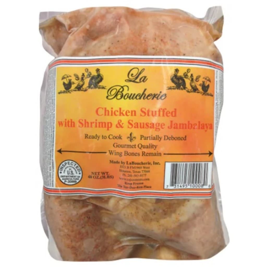 La Boucherie Stuffed Chicken with Shrimp & Sausage Jambalaya 48 oz