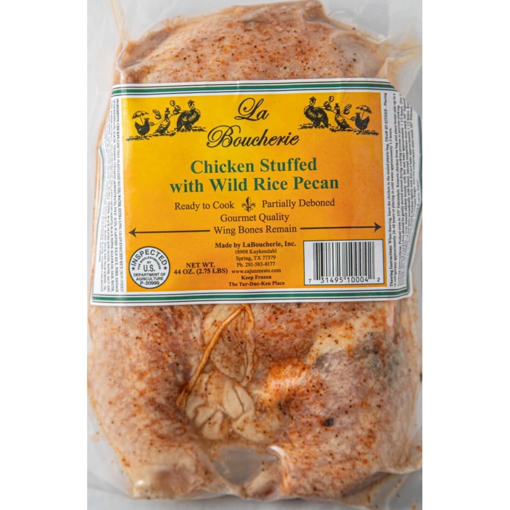 La Boucherie Chicken Stuffed with Wild Rice & Pecan 48 oz
