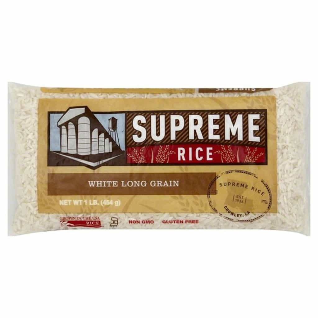 Supreme Long Grain White Rice 1 lb Bag