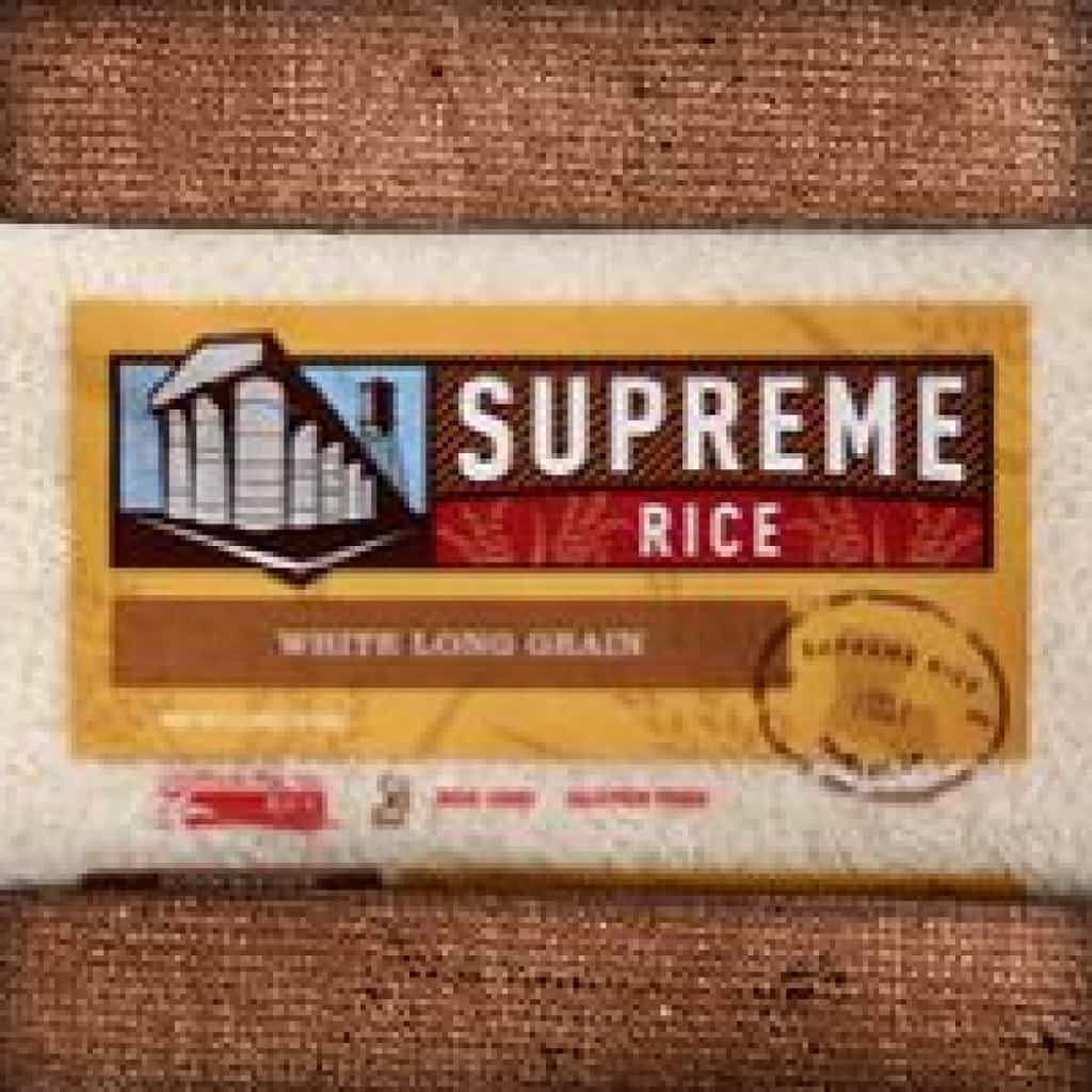 Supreme Long Grain White Rice 2 lb Bag