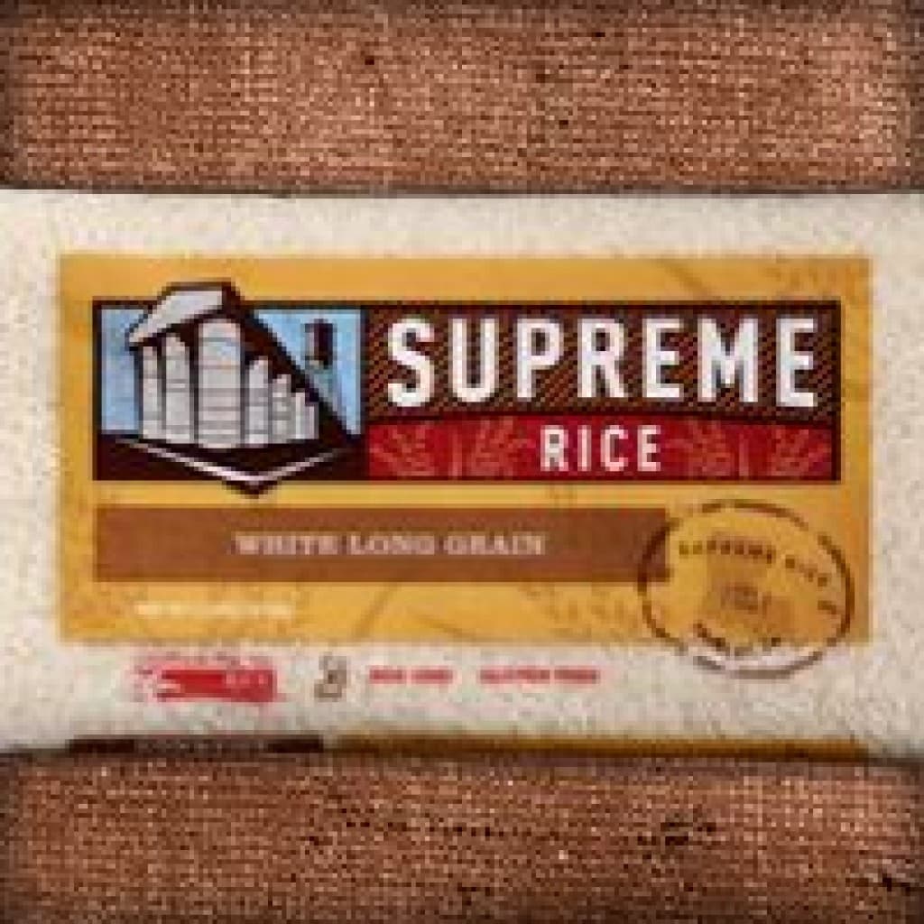 Supreme Long Grain White Rice 2 lb Bag