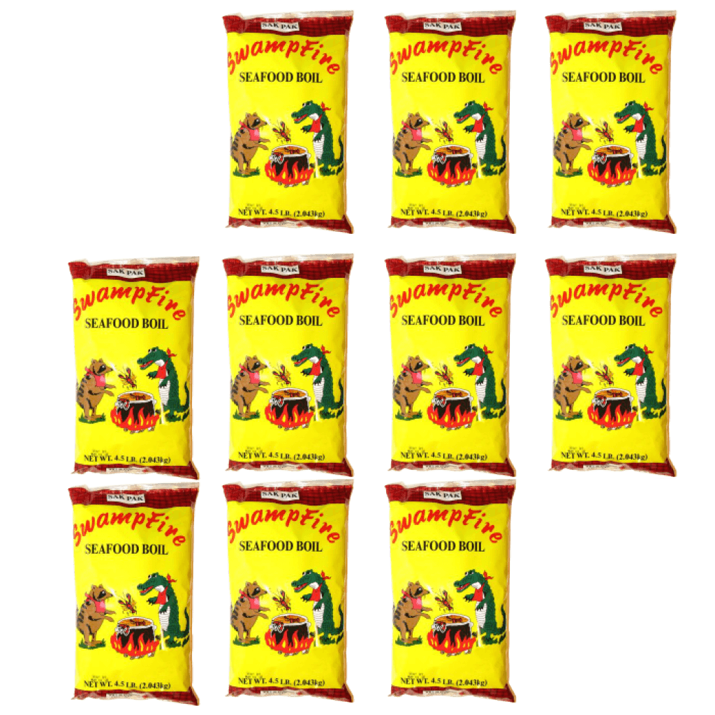 Swamp Fire Seafood Boil 4.5 lb — 10-Pack