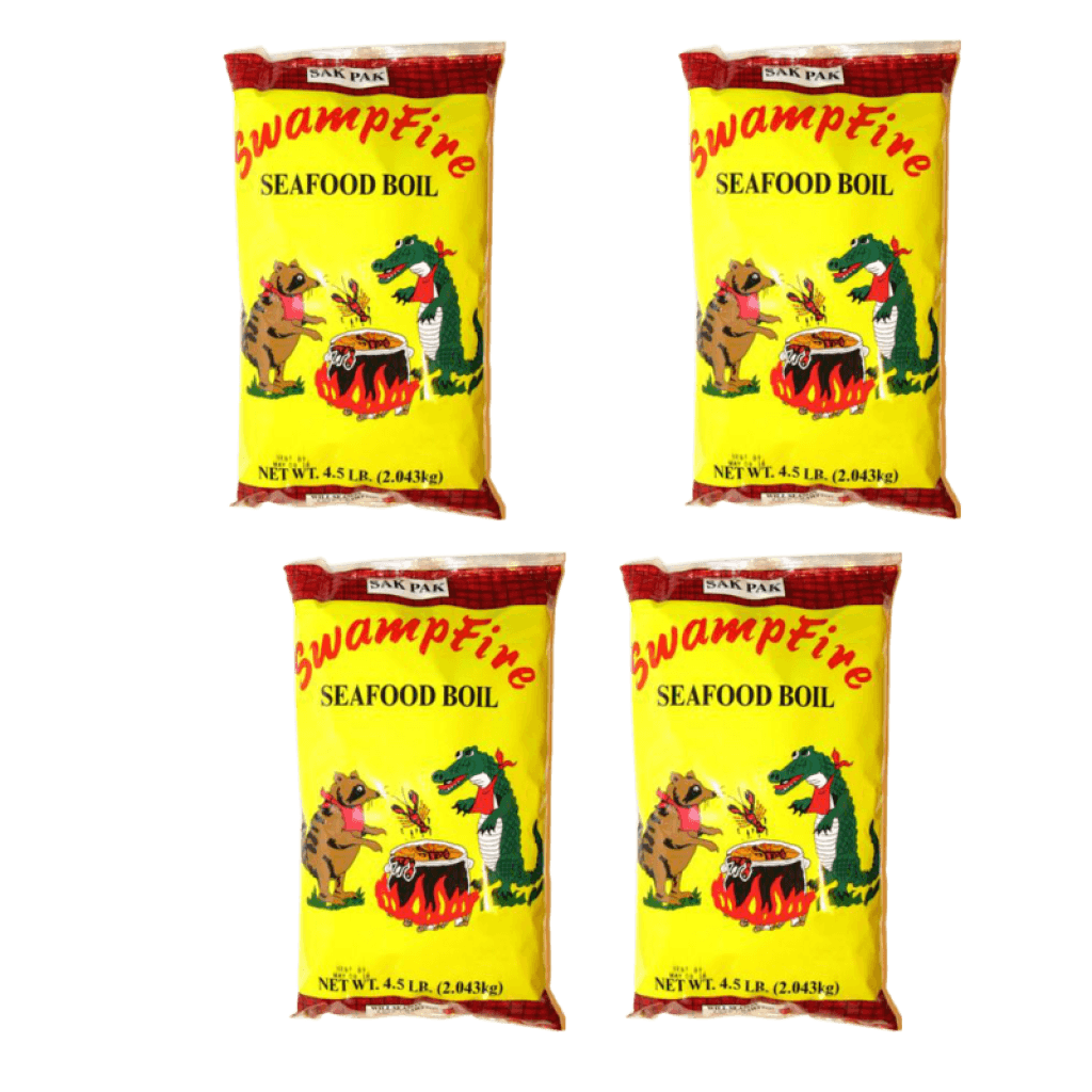 Swamp Fire Seafood Boil Sak Pak 4.5 lb — 4-Pack