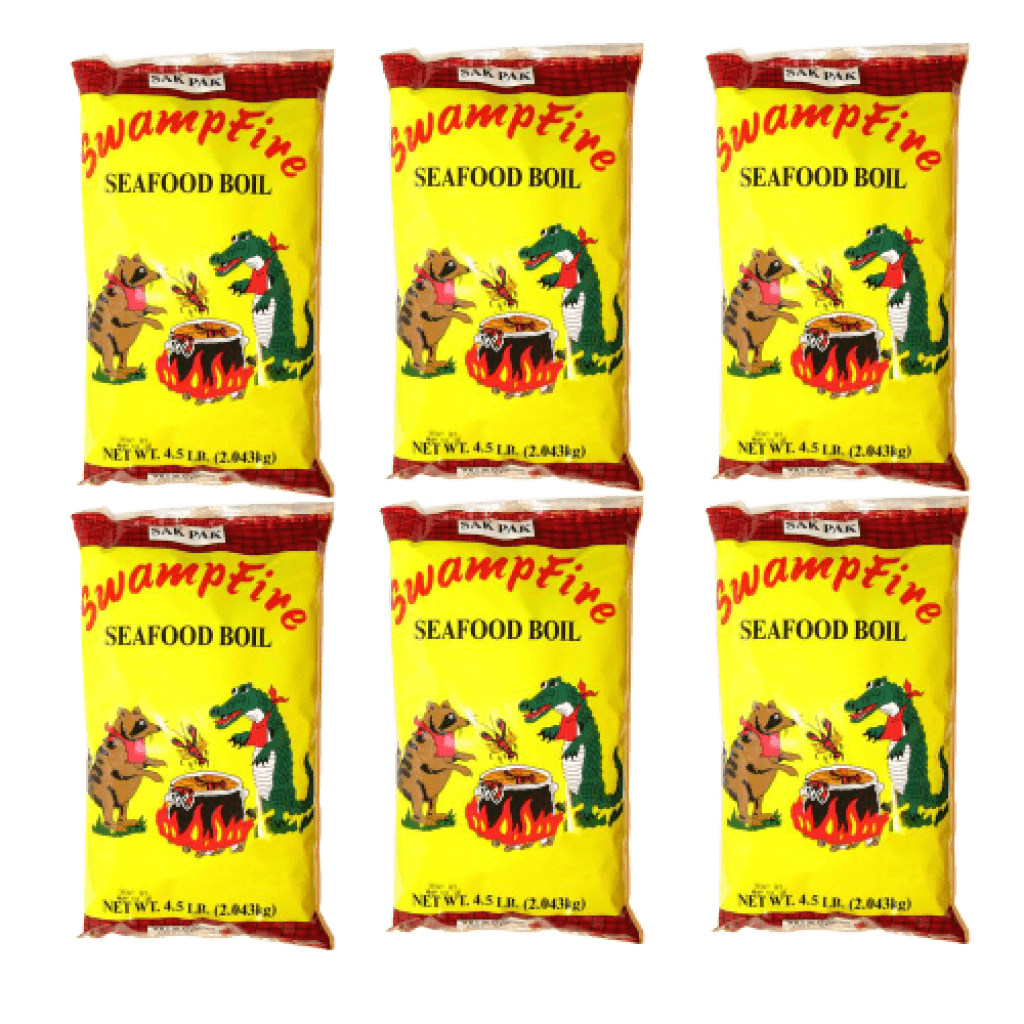 Swamp Fire Seafood Boil Sak Pak 4.5 lb — 6-Pack