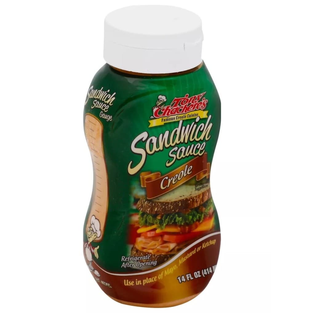 Tony Chachere's Creole Sandwich Sauce Bottle