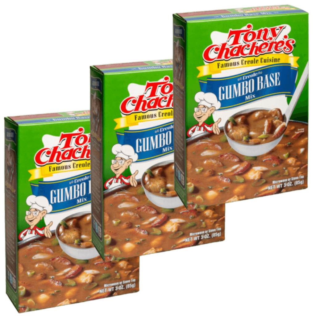 Tony Chachere's Gumbo Base Mix — 3 oz Pack of 3