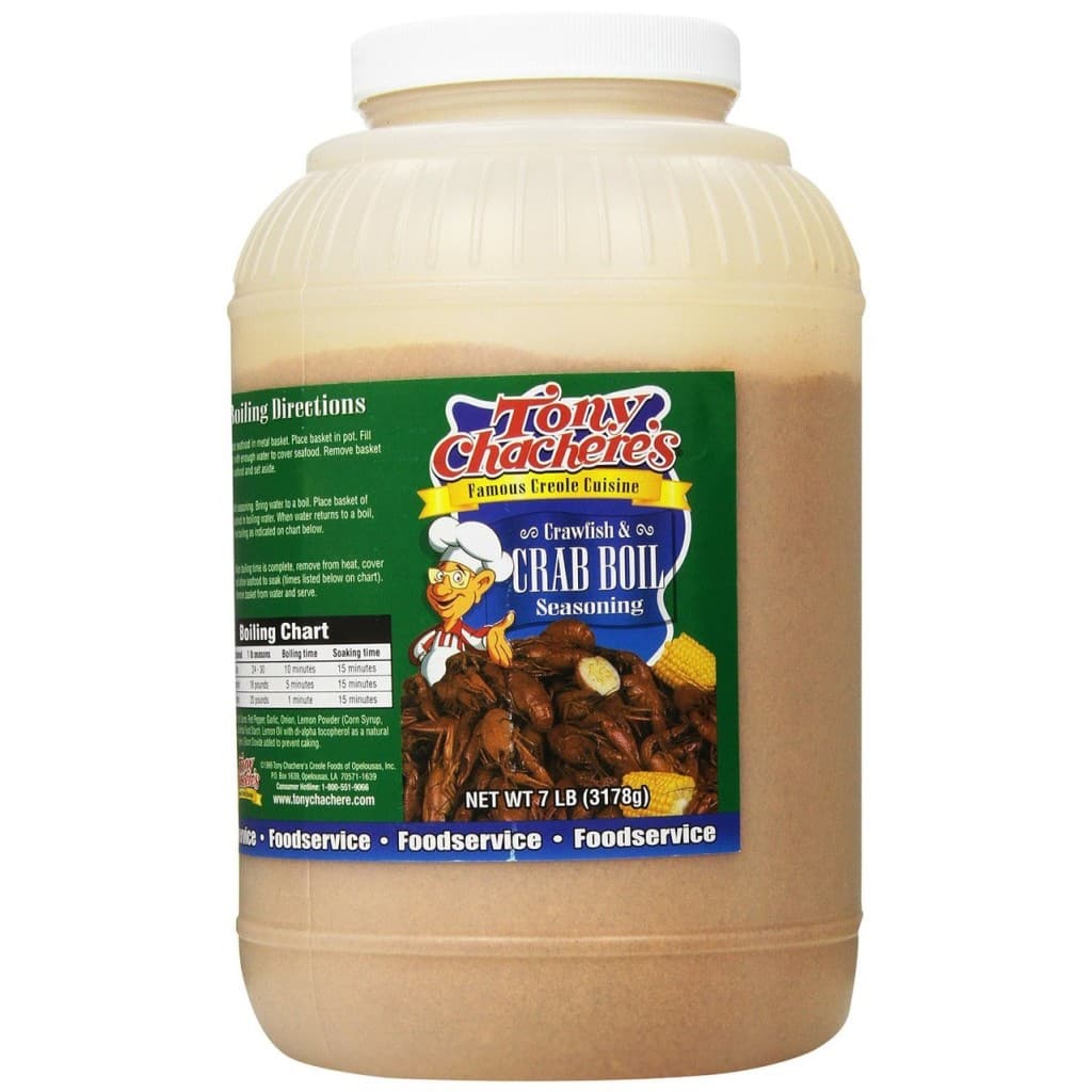 Tony Chachere's Crawfish & Crab Boil Seasoning, 7 lb
