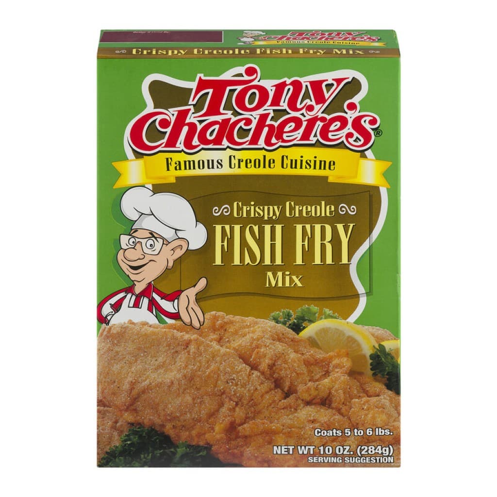 Tony Chachere's Crispy Creole Fish Fry Mix, 10 oz