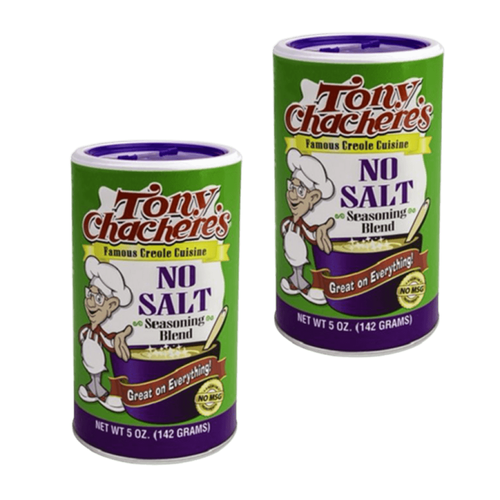 Tony Chachere's No Salt Creole Seasoning 5 oz (2 Pack)