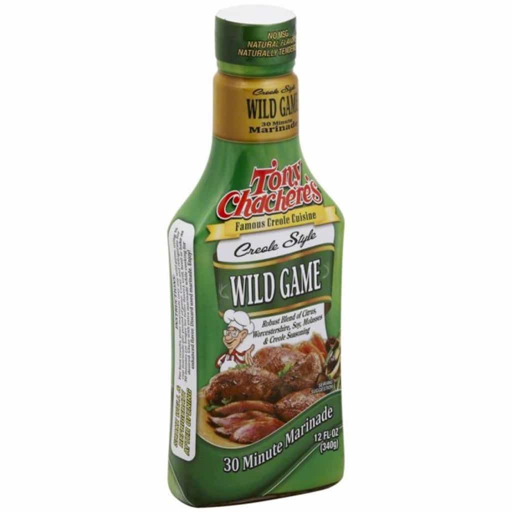 Tony Chachere's Creole Wild Game Marinade —