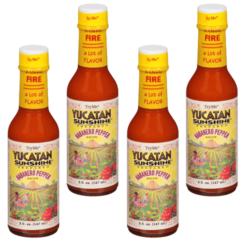 Try Me Yucatan Sunshine Habanero Sauce 5 oz — 4 Pack