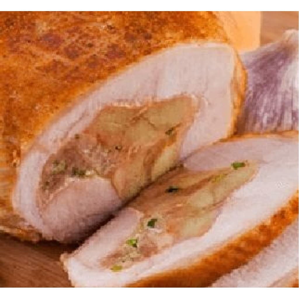 Premium Turducken Roll — Pork Sausage Stuffing, 4 lb