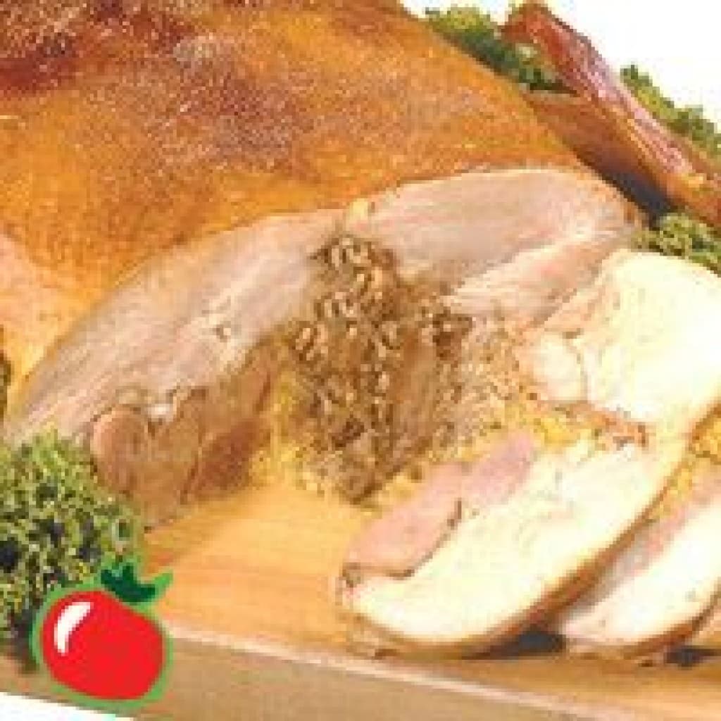 Premium 15 lb Turducken with Chicken Sausage