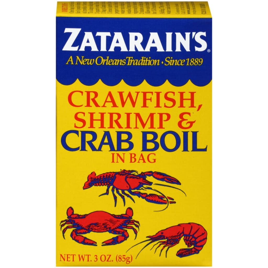 Zatarain's Dry Shrimp & Crab Boil, 3 oz Packet