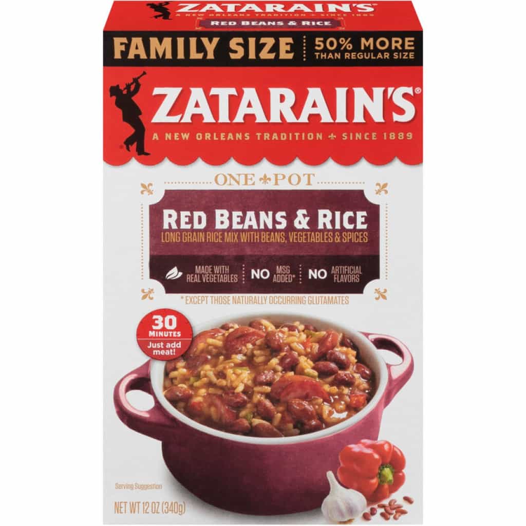 Zatarain's Family Size Red Beans & Rice Mix