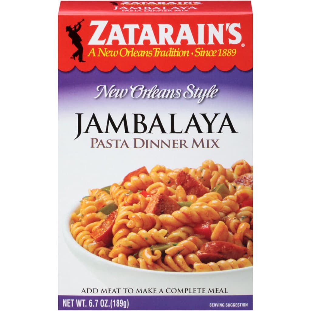 Zatarain's Jambalaya Pasta Dinner Mix — 6.7 oz