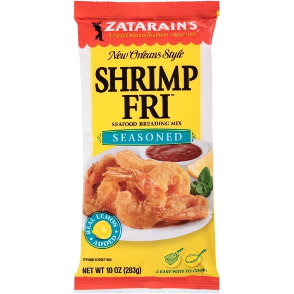 Zatarain's Shrimp-Fri Seasoned Seafood Breading Mix, 10 oz