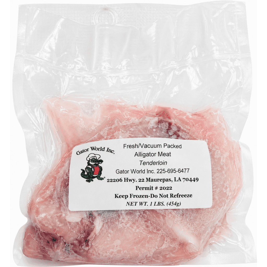 Alligator Tenderloin Meat
