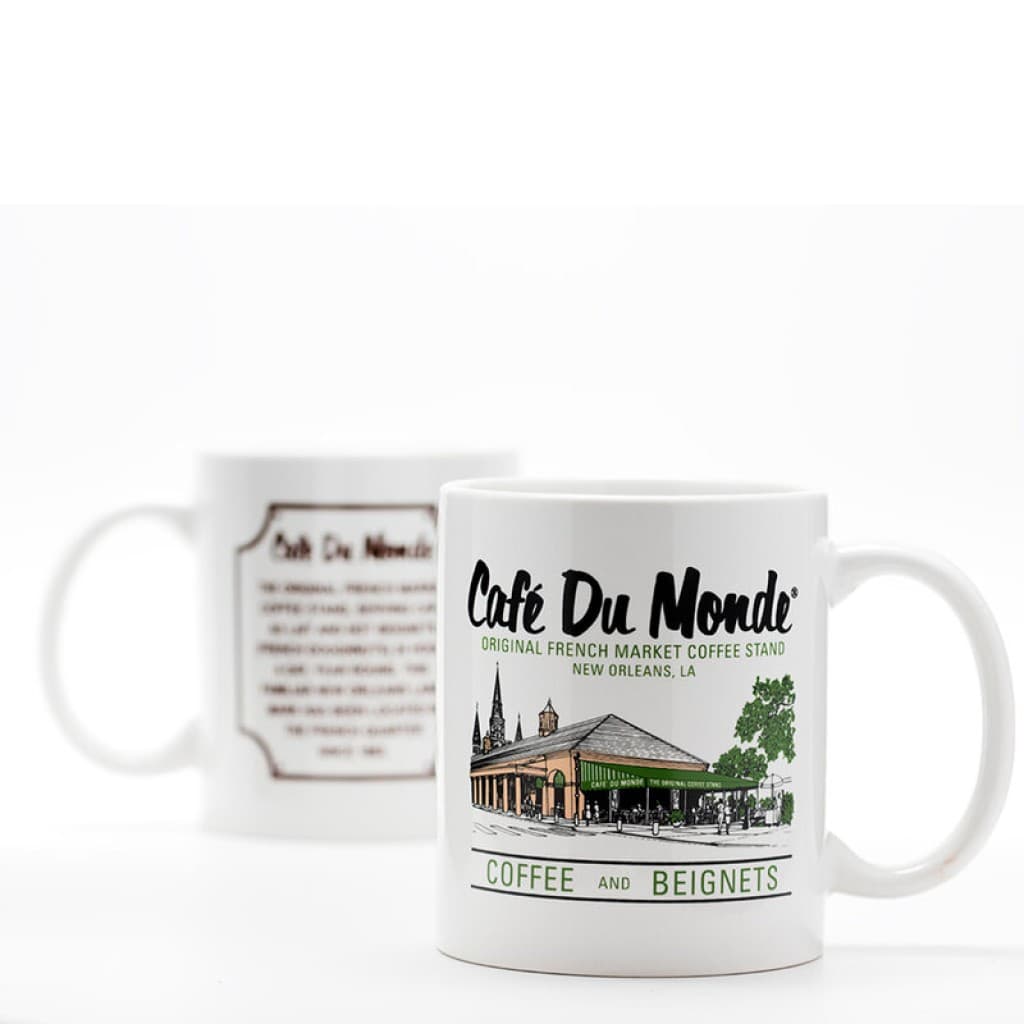 Cafe Du Monde 10 oz Souvenir Coffee Mug