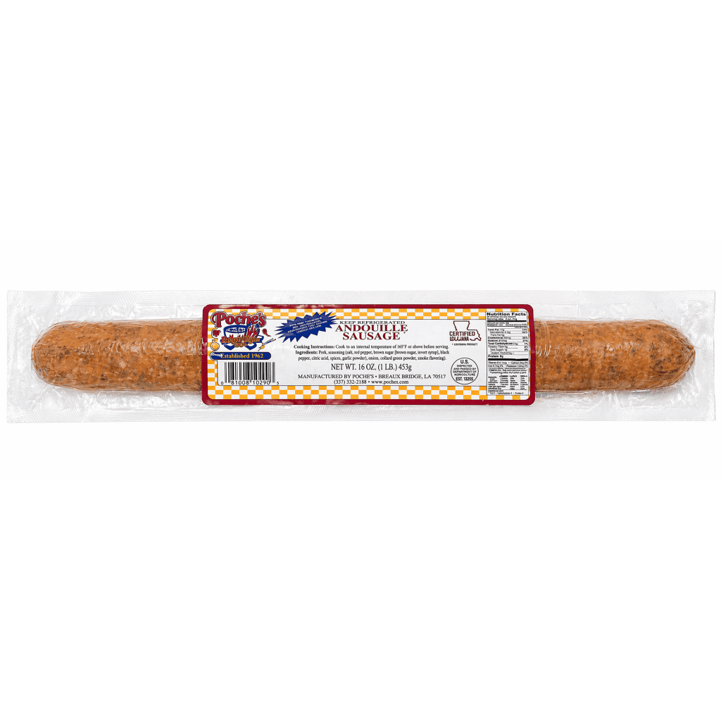 Poche's Smoked Andouille Sausage 1 lb
