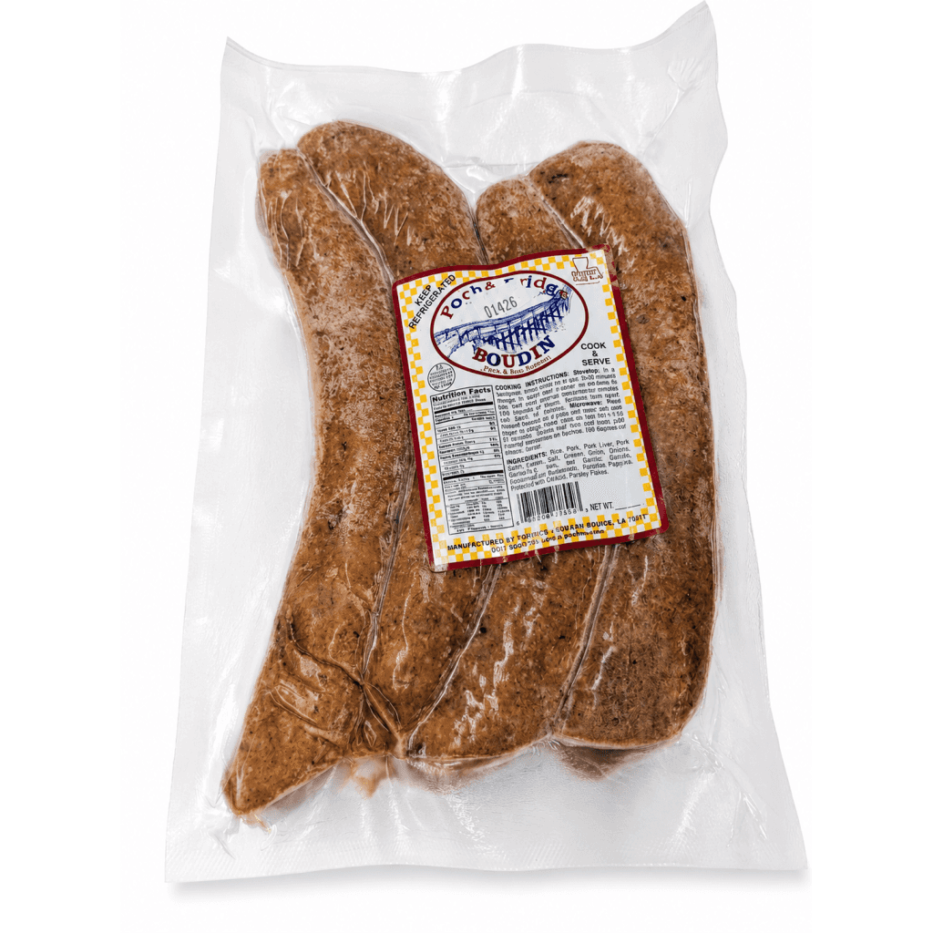 Poche's Pork Boudin — 2 lb (4 Links)