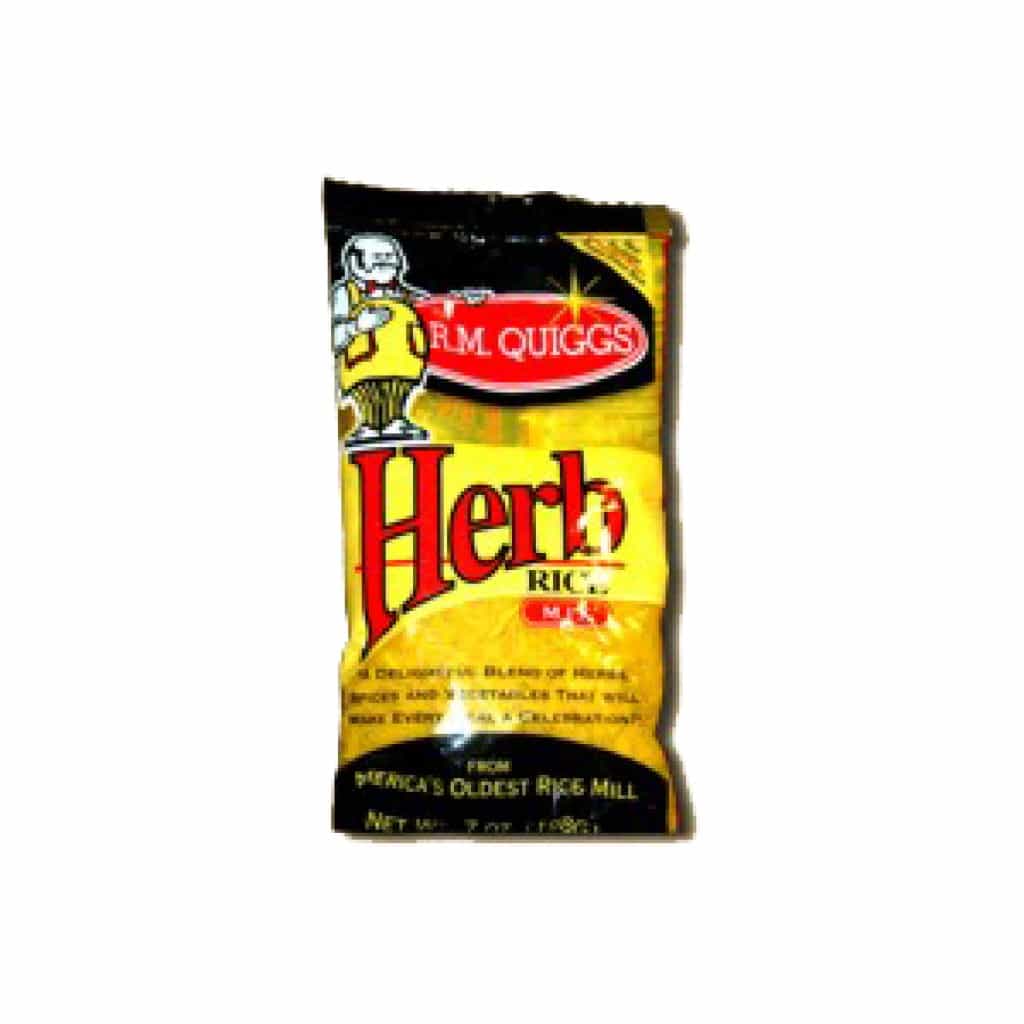 R.M. Quiggs Herb Rice Mix 7 oz Packet