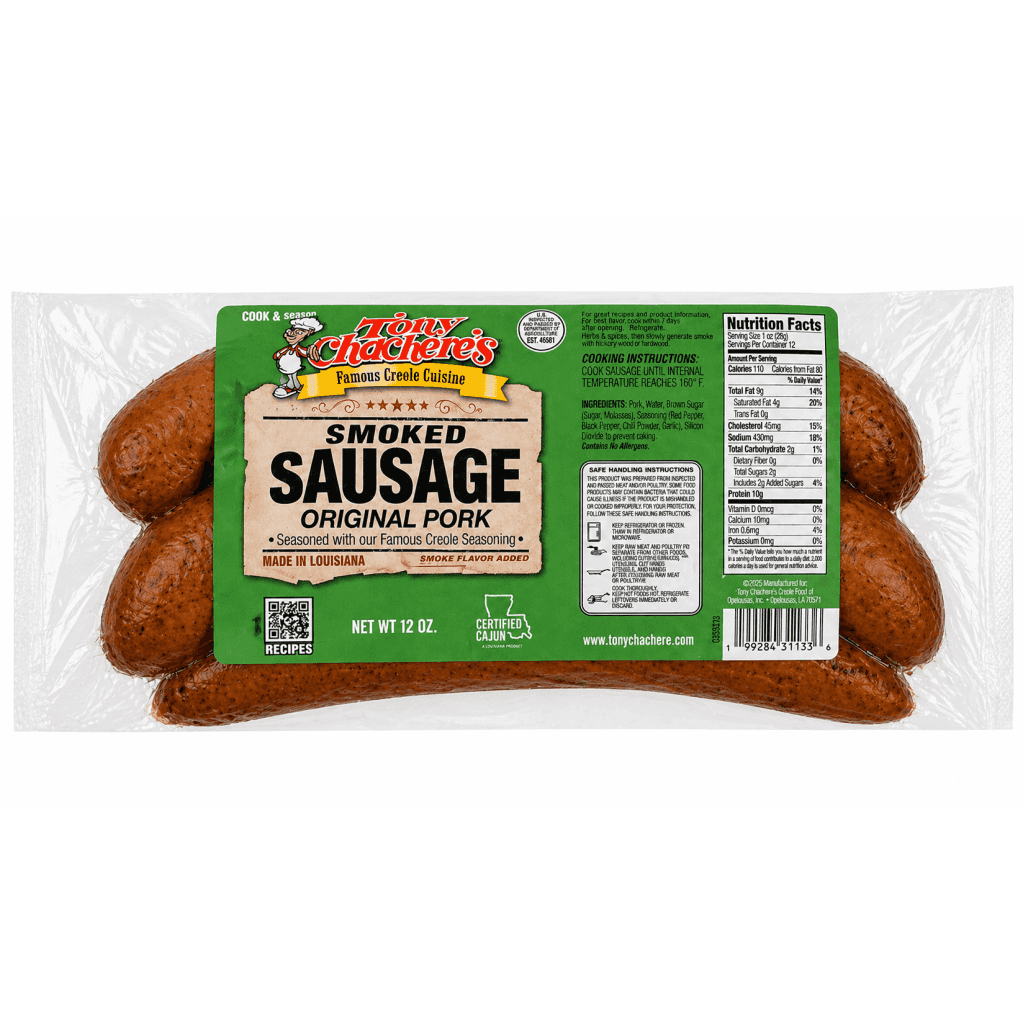 Pork Smoked Sausage — 12 oz (3 links)