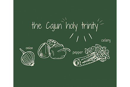 The Cajun Holy Trinity