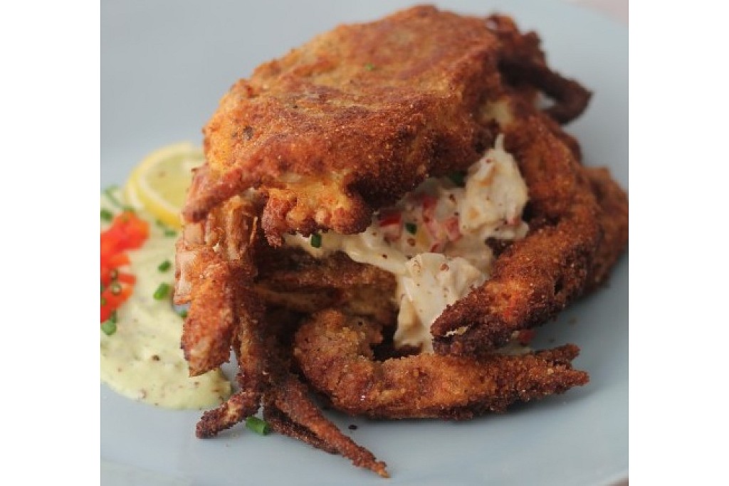 STUFFED SOFT SHELL CRABS