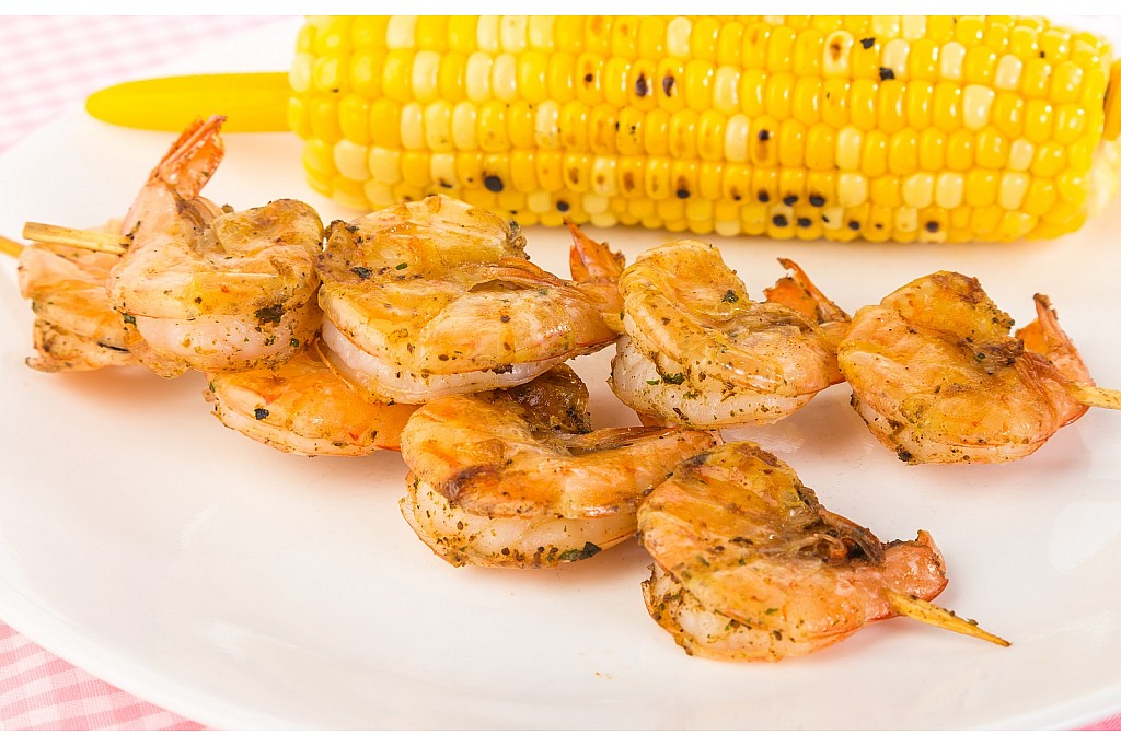 Marinated Shrimp & Corn