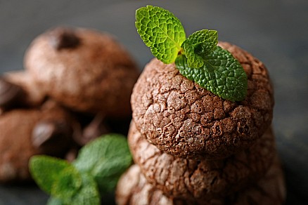 Chocolate Mint Cookies